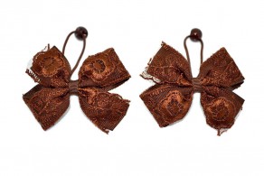 BROWN HAIR ACCESSORIES, BROWN HAIR CLIPS, BROWN LACE HAIRBAND, KOREAN HAIR CLIPS